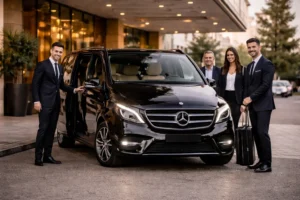 Van executiva até 8 passageiros com motorista privado em Lisboa